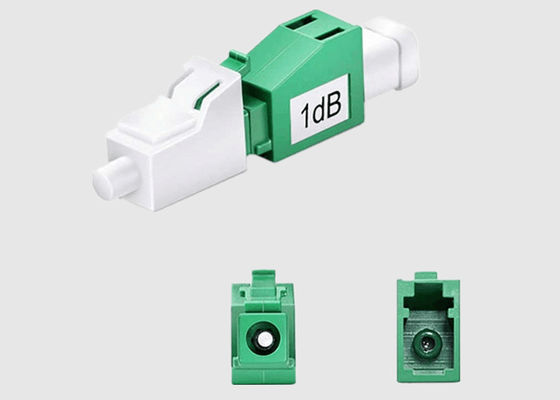 DWDM System LC/APC Female To Male 15dB Fiber Optic Attenuator