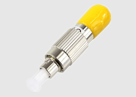 SM/MM Male To Female 10dB ST UPC Fixed Fiber Optic Attenuator