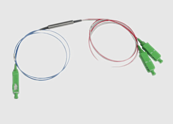 3 Ports 980nm 850nm 1x2 Fiber Optic Isolator For Network