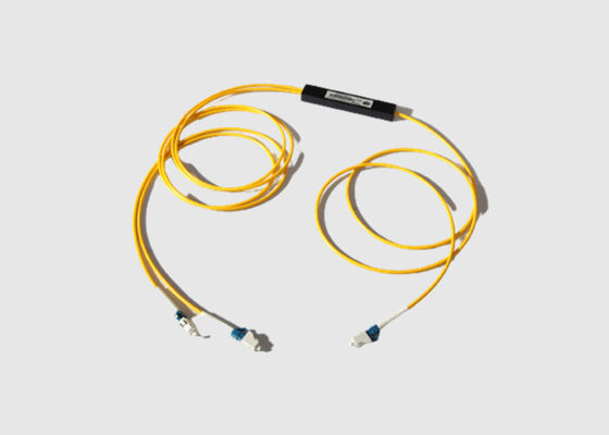 FTTH Dual Window Splitter Ratio LC/UPC 1x2 FBT Coupler WDM