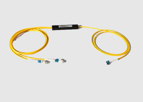 FTTH Dual Window Splitter Ratio LC/UPC 1x2 FBT Coupler WDM