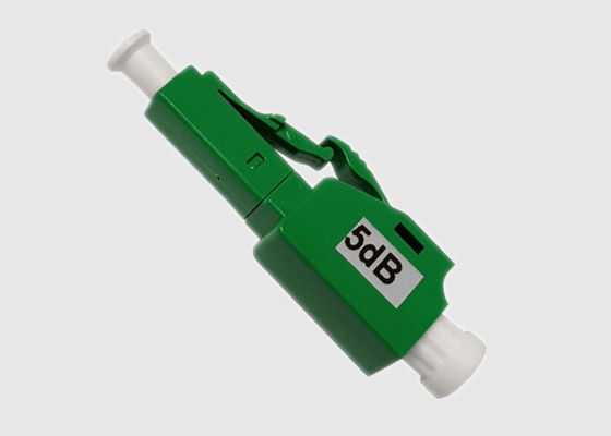 Low Back Refection LC Inline Fixed Fiber Optic Attenuator For CATV