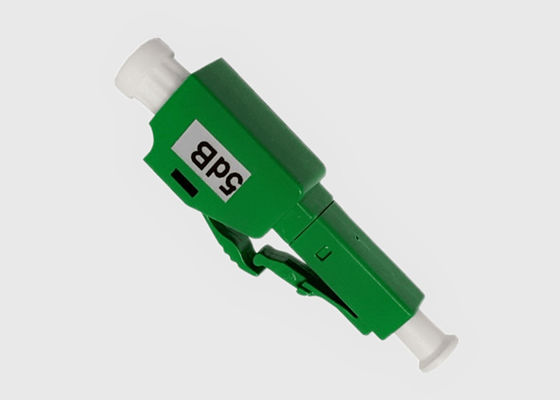 Low Back Refection LC Inline Fixed Fiber Optic Attenuator For CATV