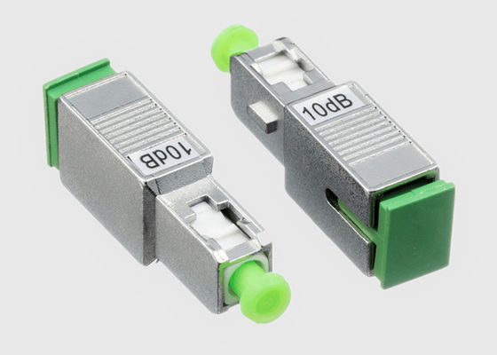 Fixed SC/APC Fiber Optic Attenuator Single Mode Female To Male 5dB