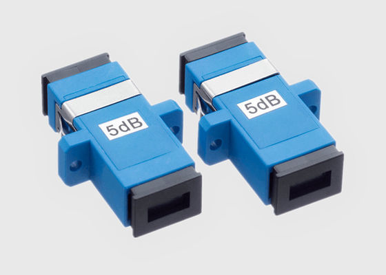 SC-SC Female To Female Fixed Flange Optical Fiber Attenuator