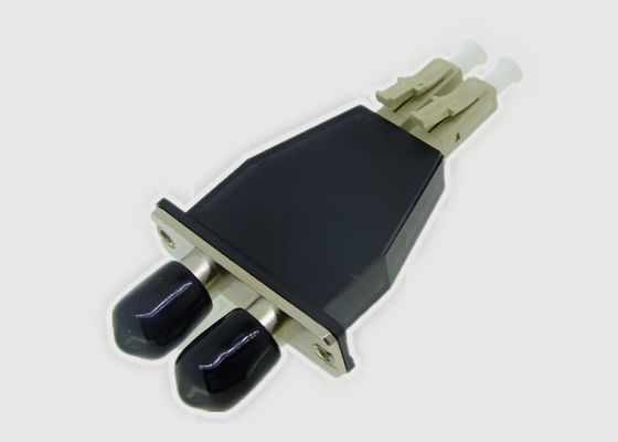 Multimode LC UPC To ST UPC Duplex Fiber Optic Adapter For Network
