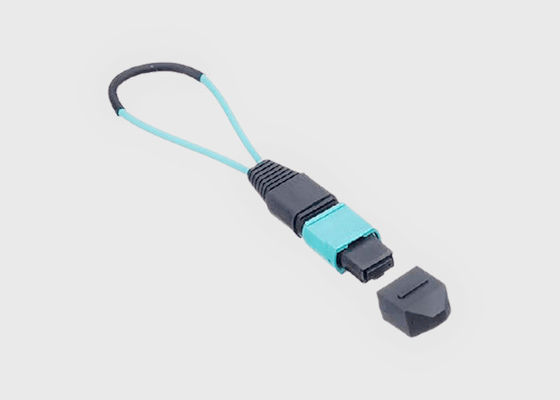 0.3m OM4 MPO MTP Fiber Optic Loopback Adapter