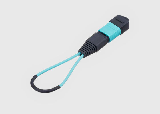0.3m OM4 MPO MTP Fiber Optic Loopback Adapter