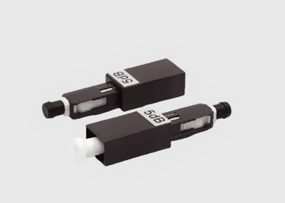 RoHS Compliant 5dB Single Mode MU UPC Fixed Fiber Optic Attenuator