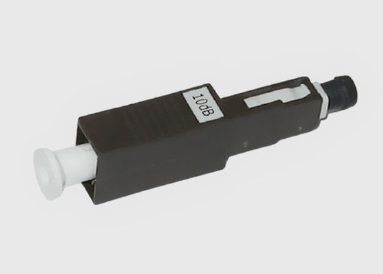Low Back Reflection 10dB Male to Female MU Fiber Optic Cable Attenuator
