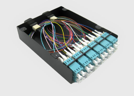 MTP/MPO Fiber Breakout Cable 12×LC Duplex Fiber Optic Exchange Cassette