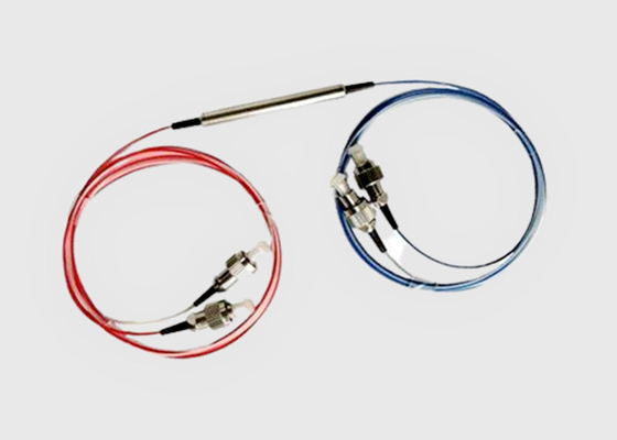 Steel Tube 1310nm Wavelength Fused WDM Low Loss With FC/PC Connectors
