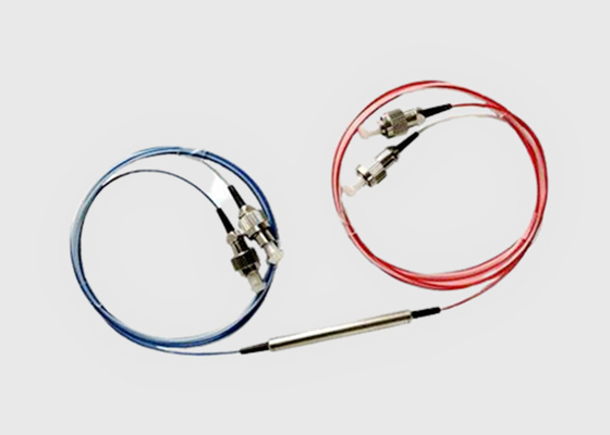 Steel Tube 1310nm Wavelength Fused WDM Low Loss With FC/PC Connectors