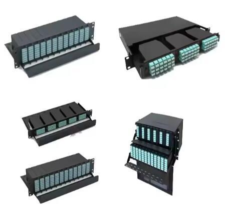 RJ45 HD Patch Panel Black 483 X 375 X 4HU mm Professional Network ...