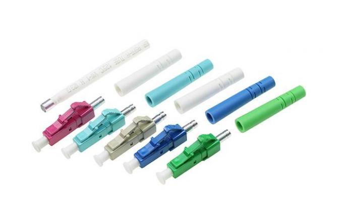 Ferrule Field Single Mode APC 250μM Fiber Optic LC Connector